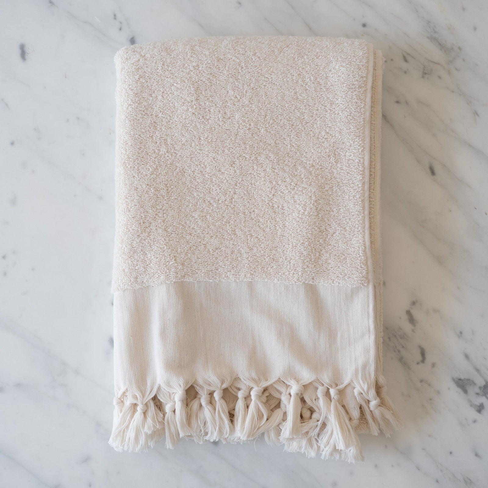 JUNE Handwoven Cotton Towel - Minimal