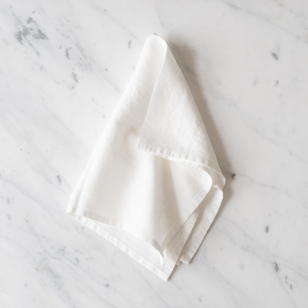 Linen Tablecloth - White Windowpane – June Home Supply