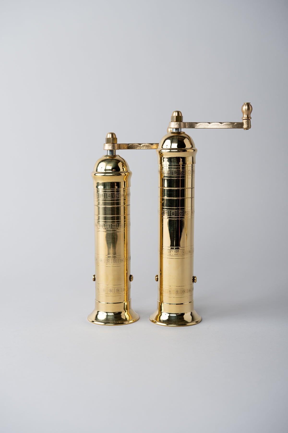 Alexander Brass Pepper Mill 9"