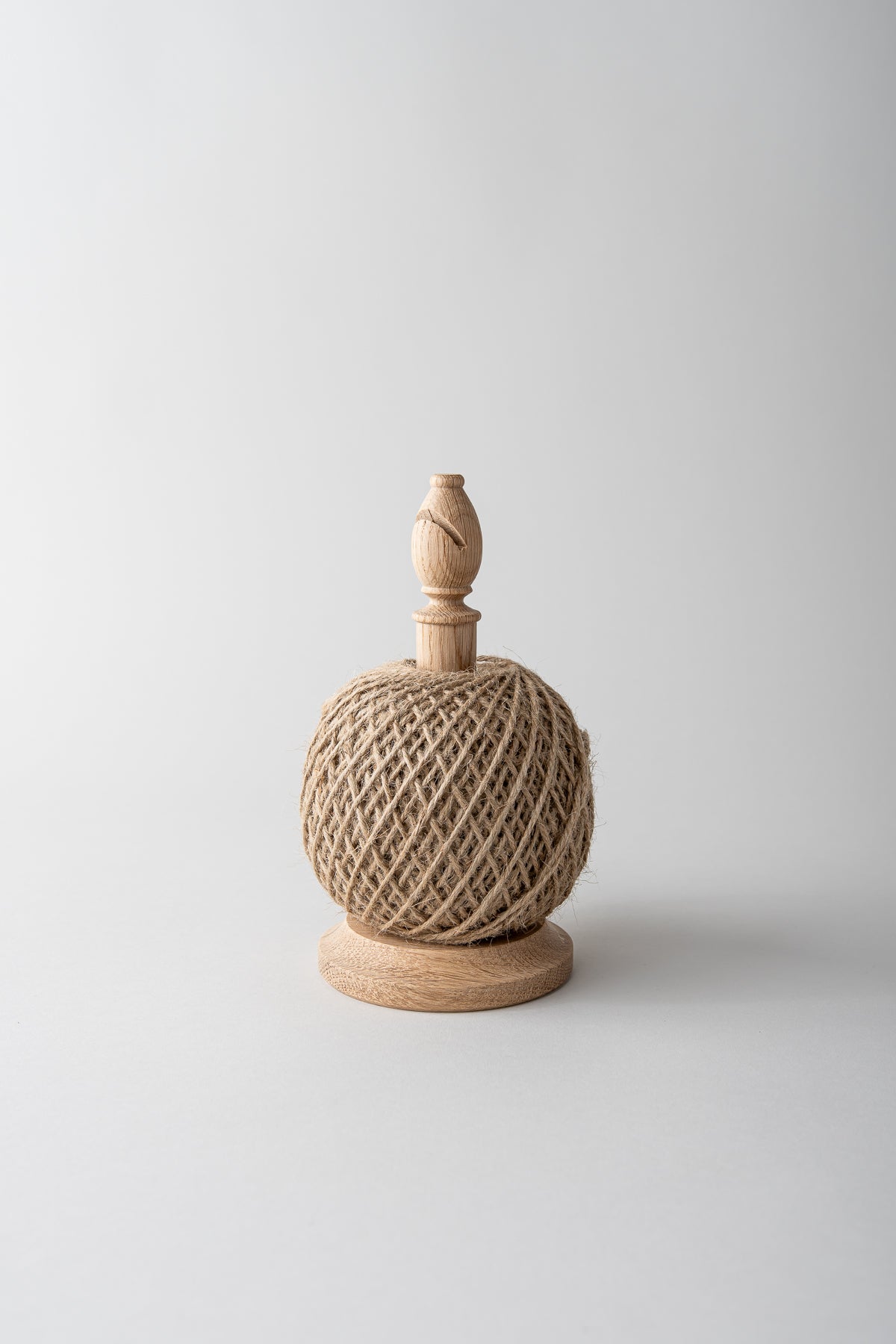 June Home Supply Oak Twine Stand - Thumbnail 2
