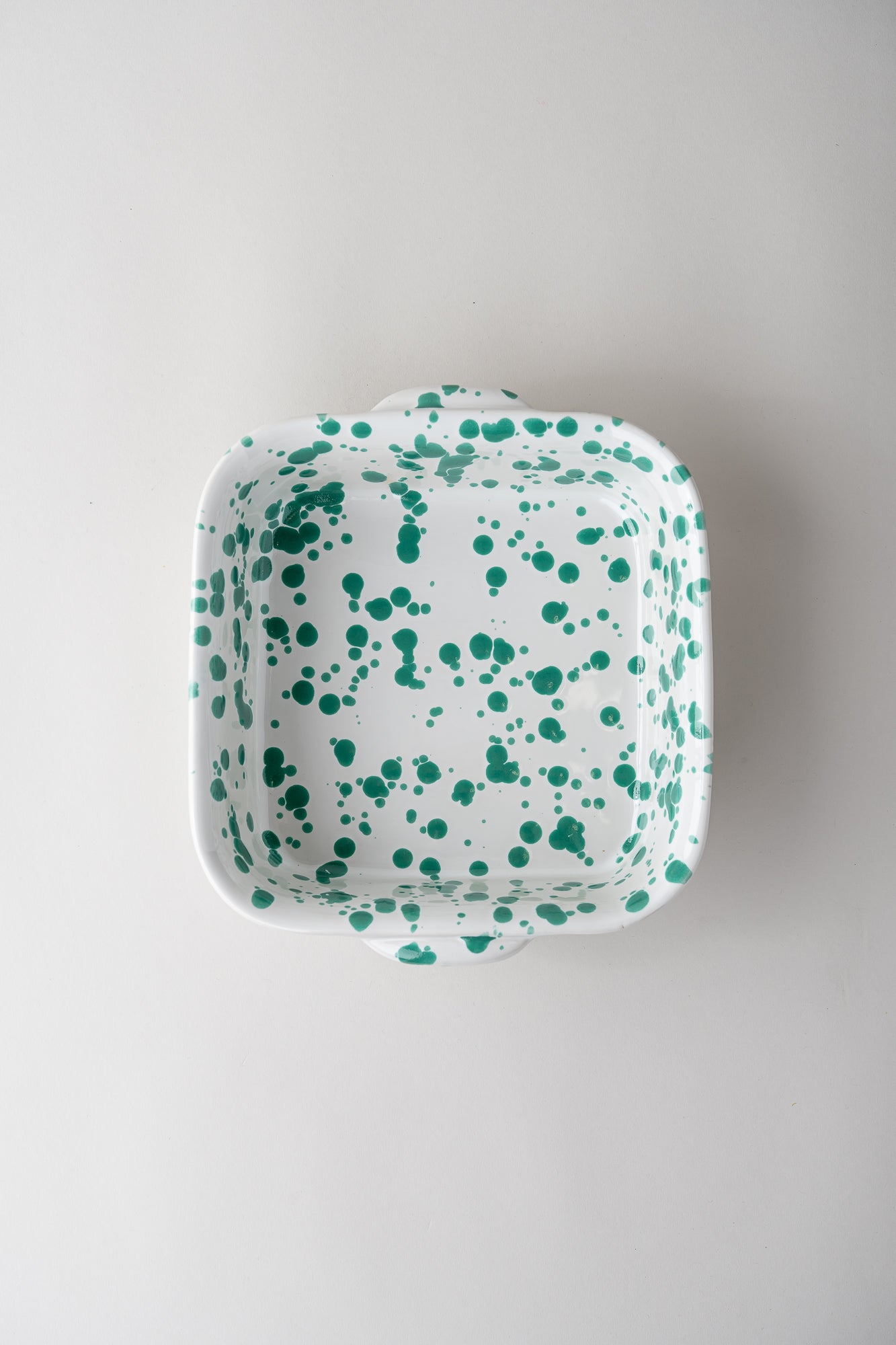 Splatterware Square Baker - Seafoam – June Home Supply