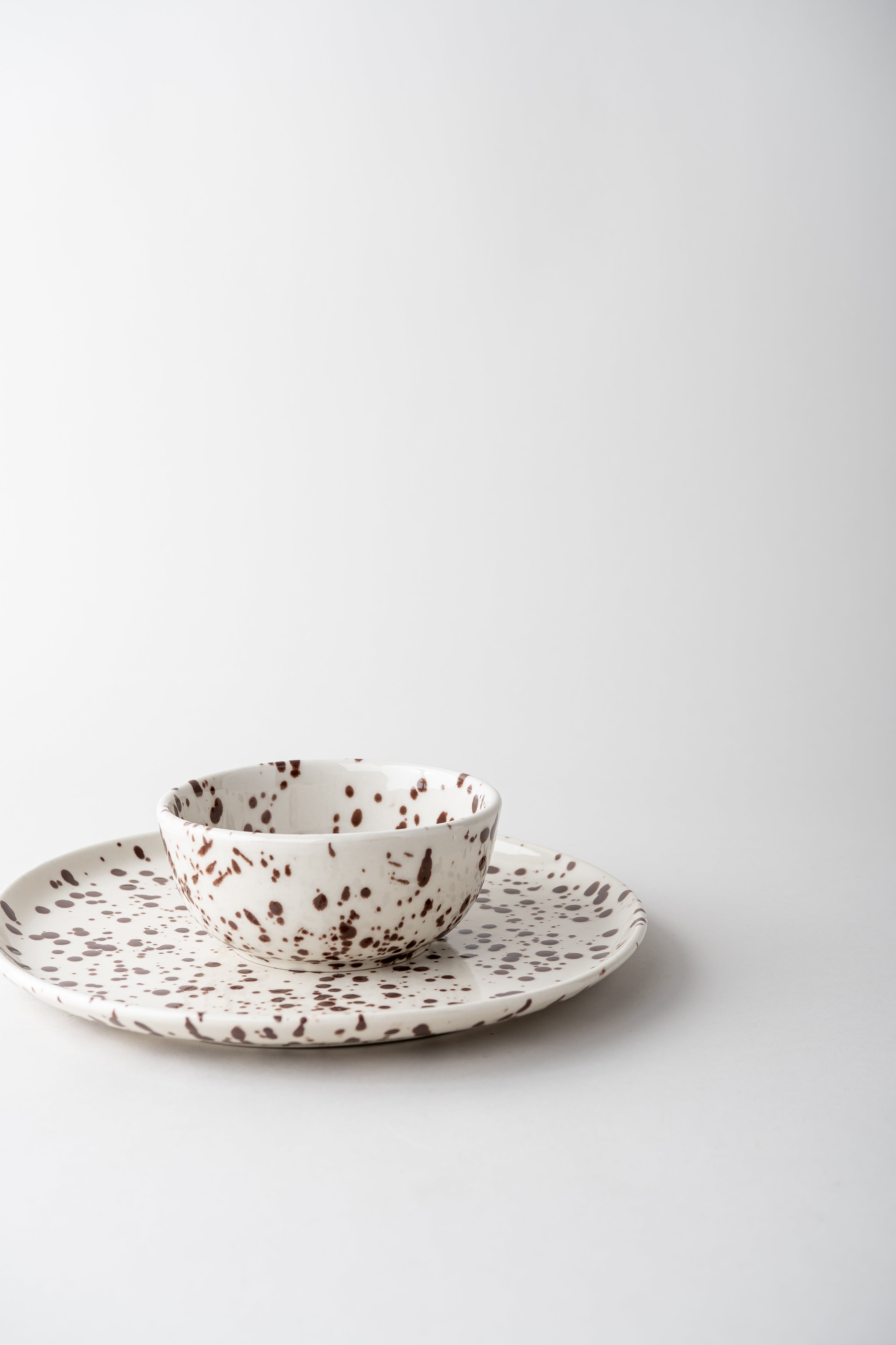 June Home Supply Splatterware Dinner Plate - Thumbnail 2