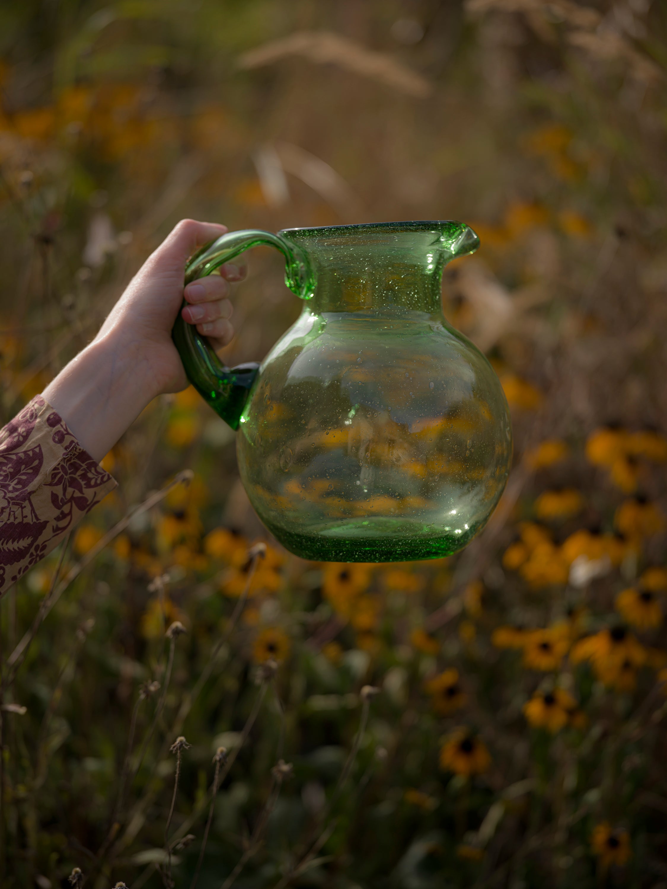 June Home Supply Glass Pitcher - Thumbnail 4