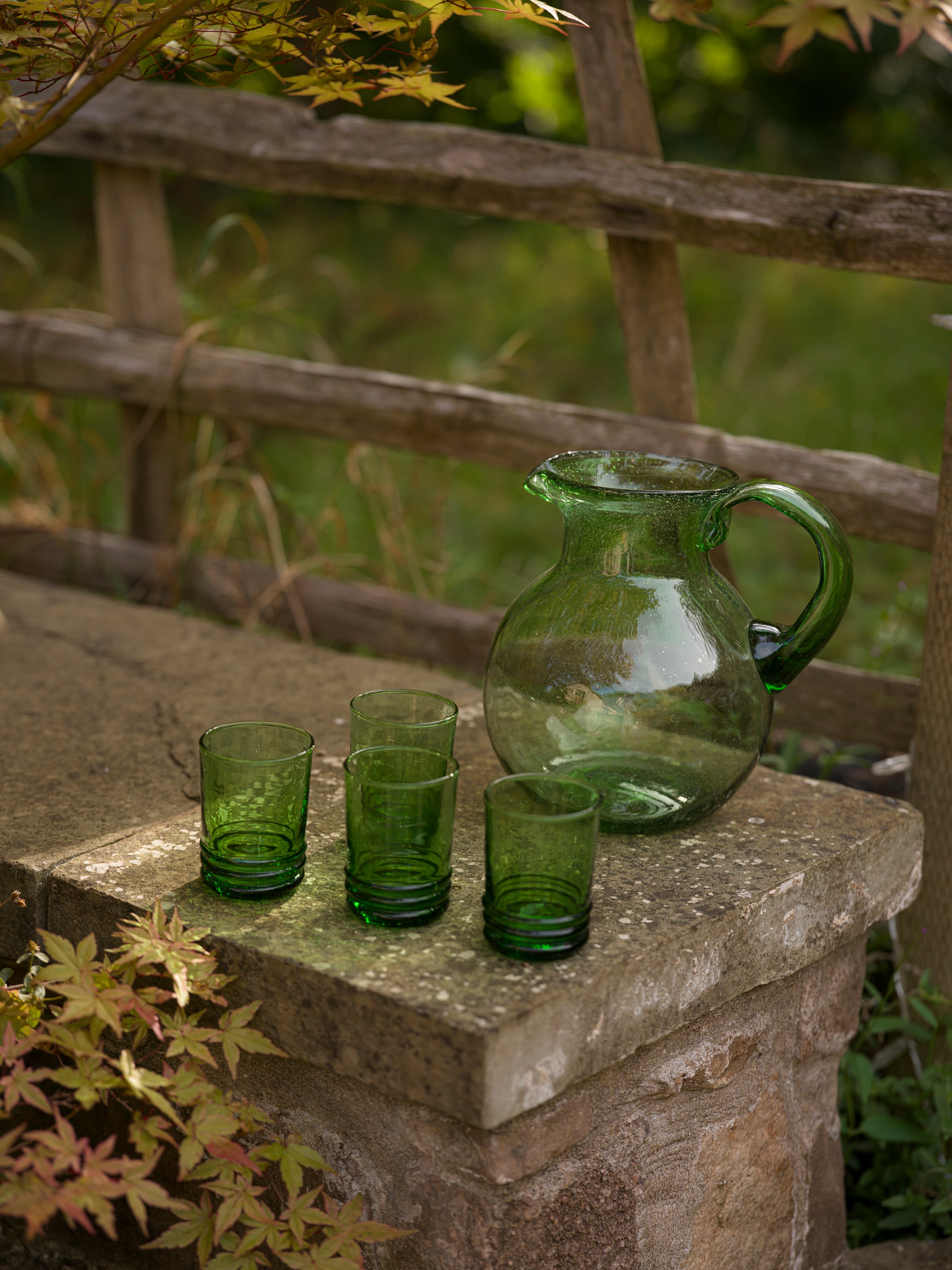 June Home Supply Glass Pitcher