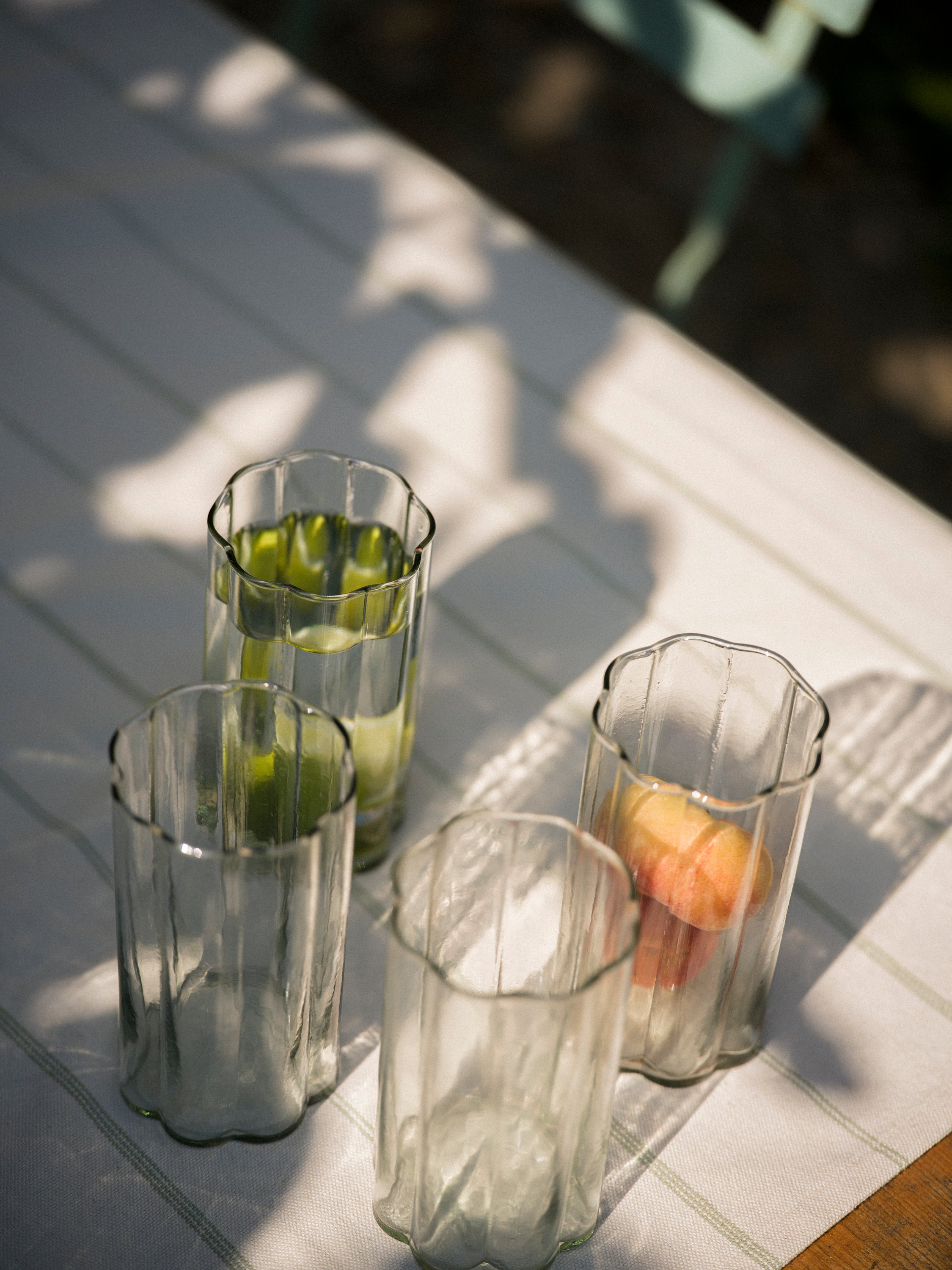 Daisy Drinking Glass