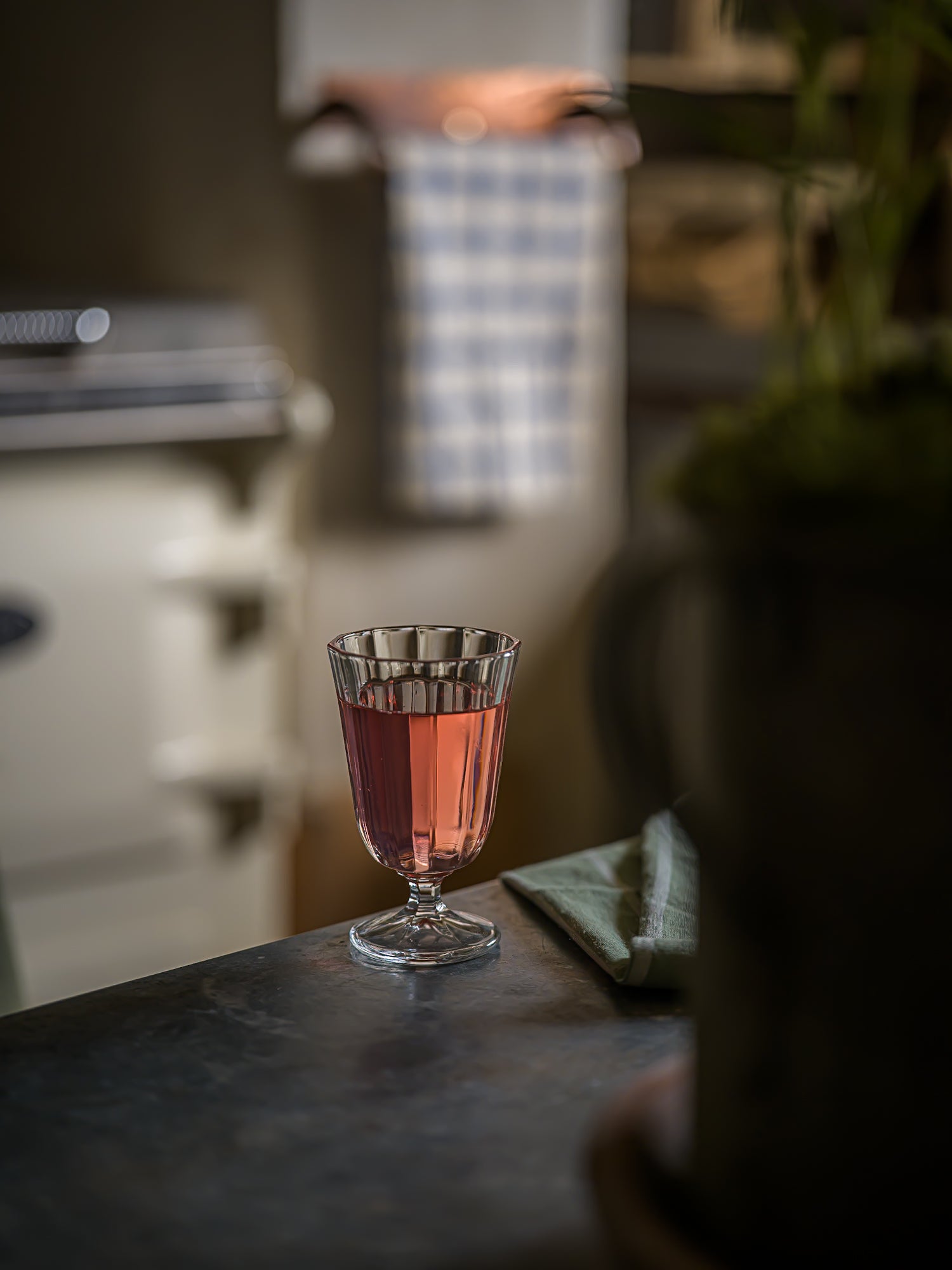 June Home Supply Anna Water Glass - Thumbnail 4