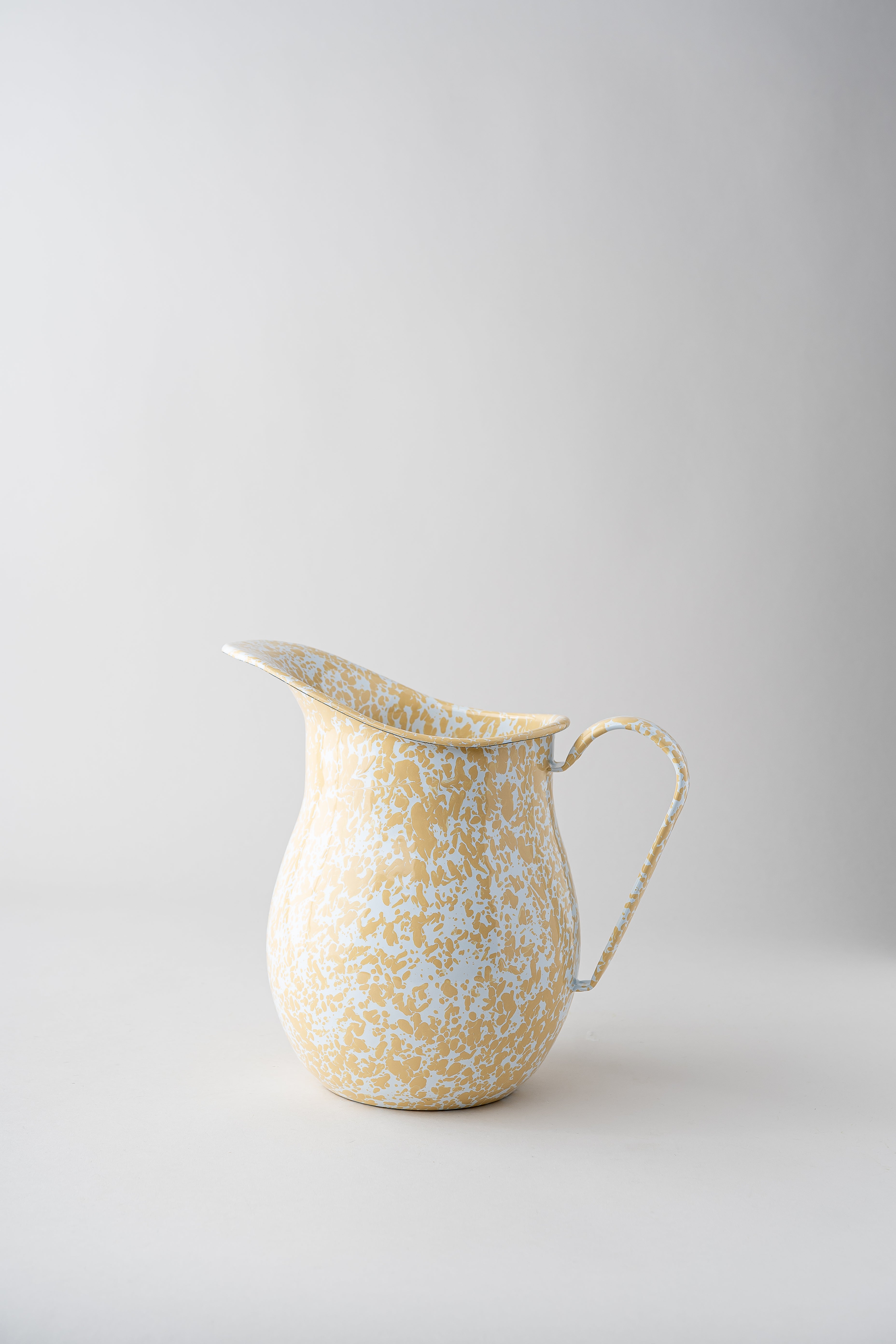 June Home Supply Enamel Splatterware Pitcher