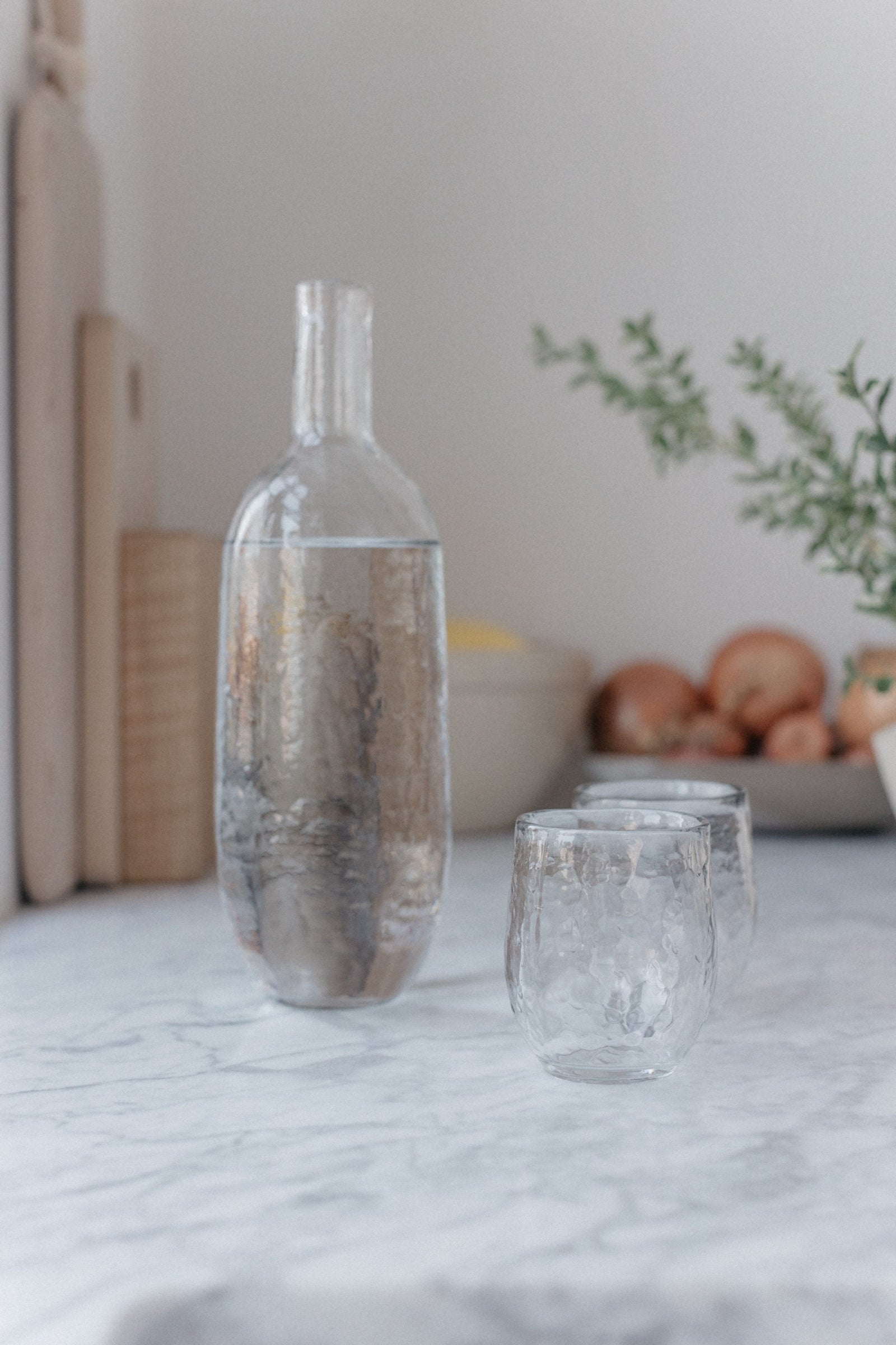 Pebbled Glasses - Set of 4