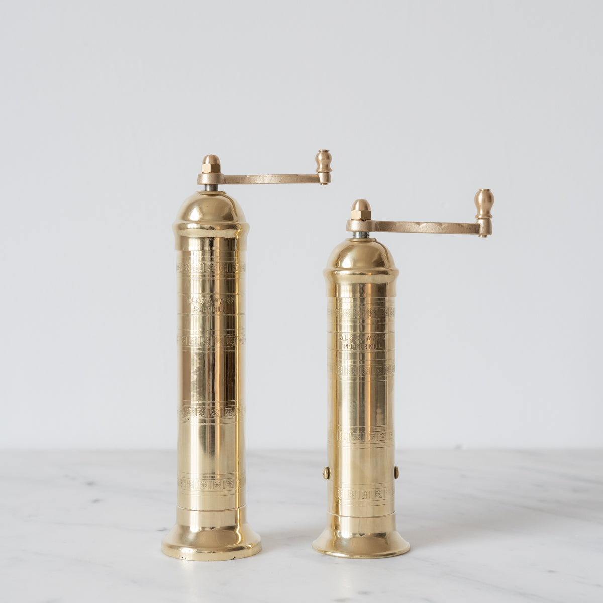 Large Brass Pepper Mill – Stoffer Home