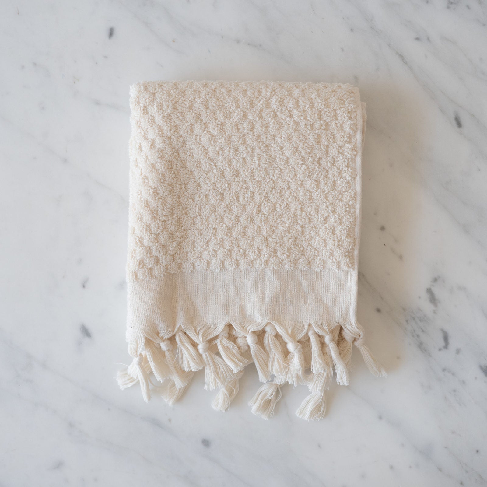 JUNE Handwoven Cotton Towel - Dot