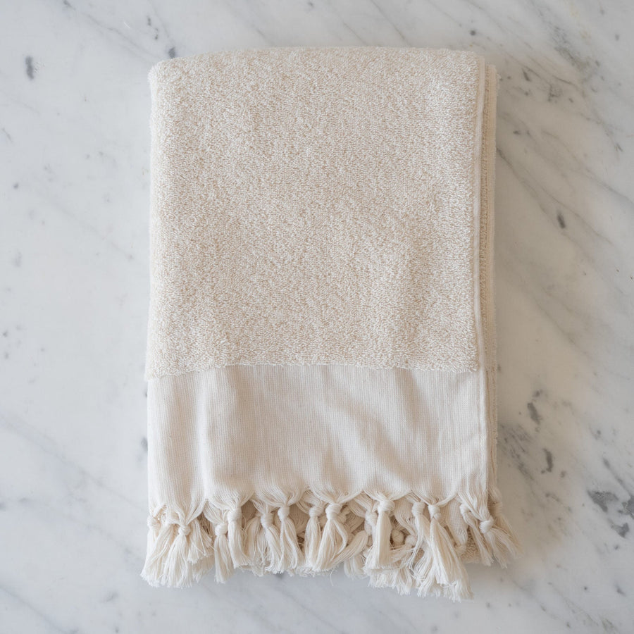 JUNE Handwoven Cotton Towel Minimal June Home Supply