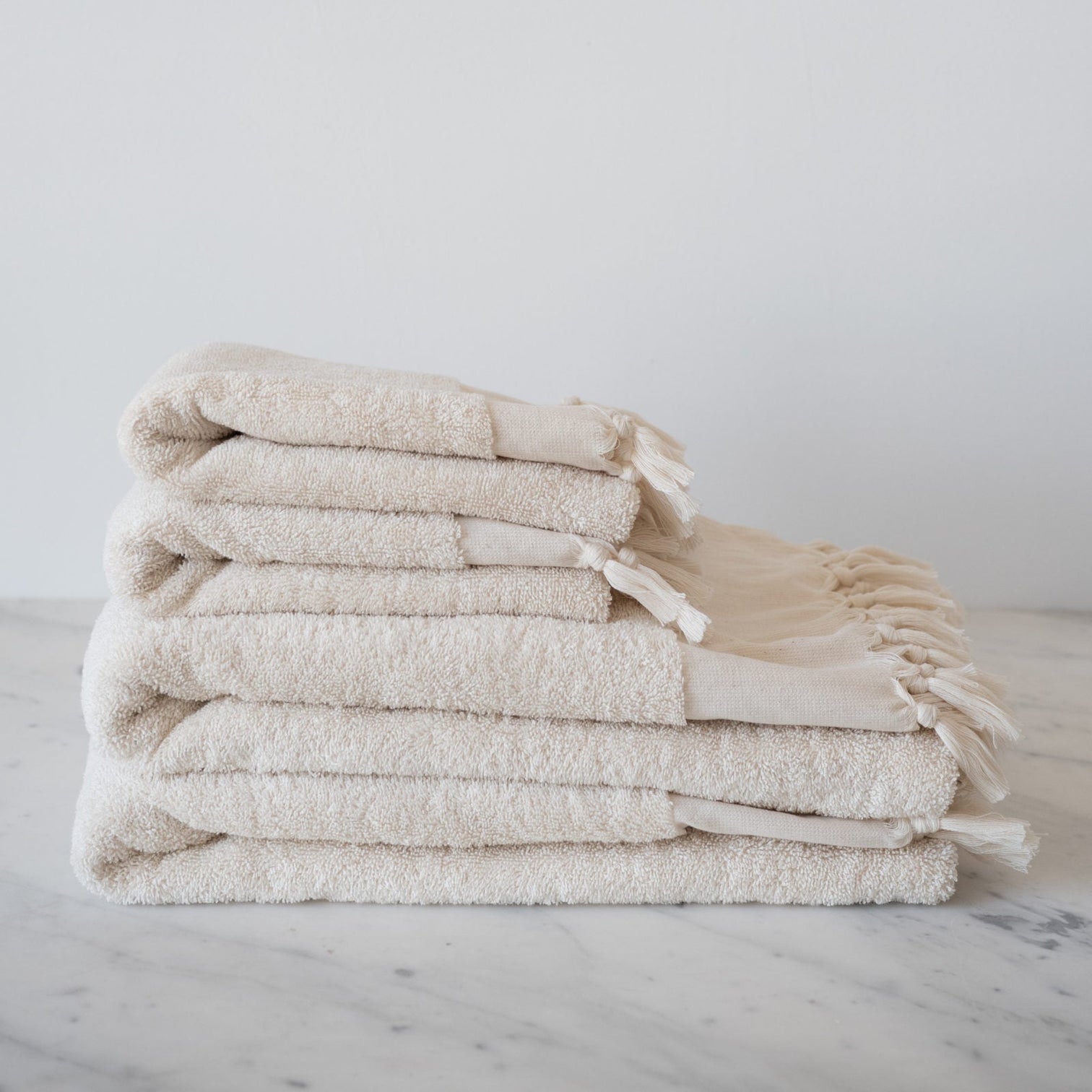 JUNE Handwoven Cotton Towel Minimal June Home Supply