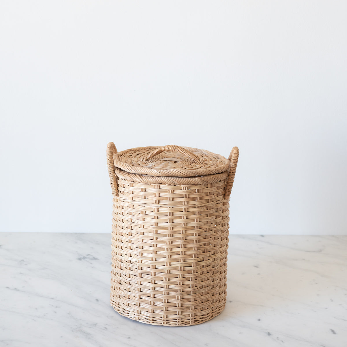 Round Handwoven Storage Hamper - 5 Sizes